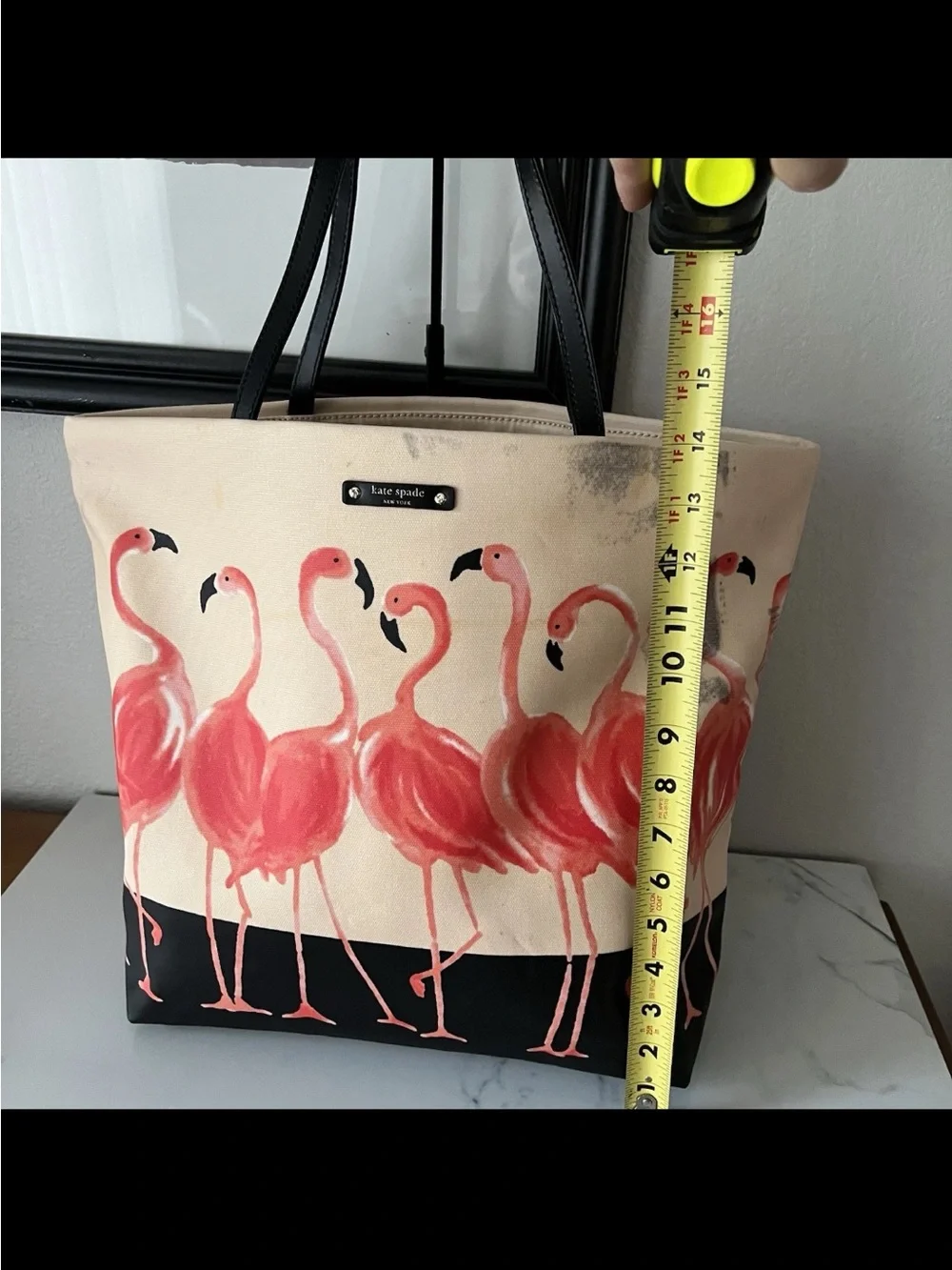kate spade canvas tote